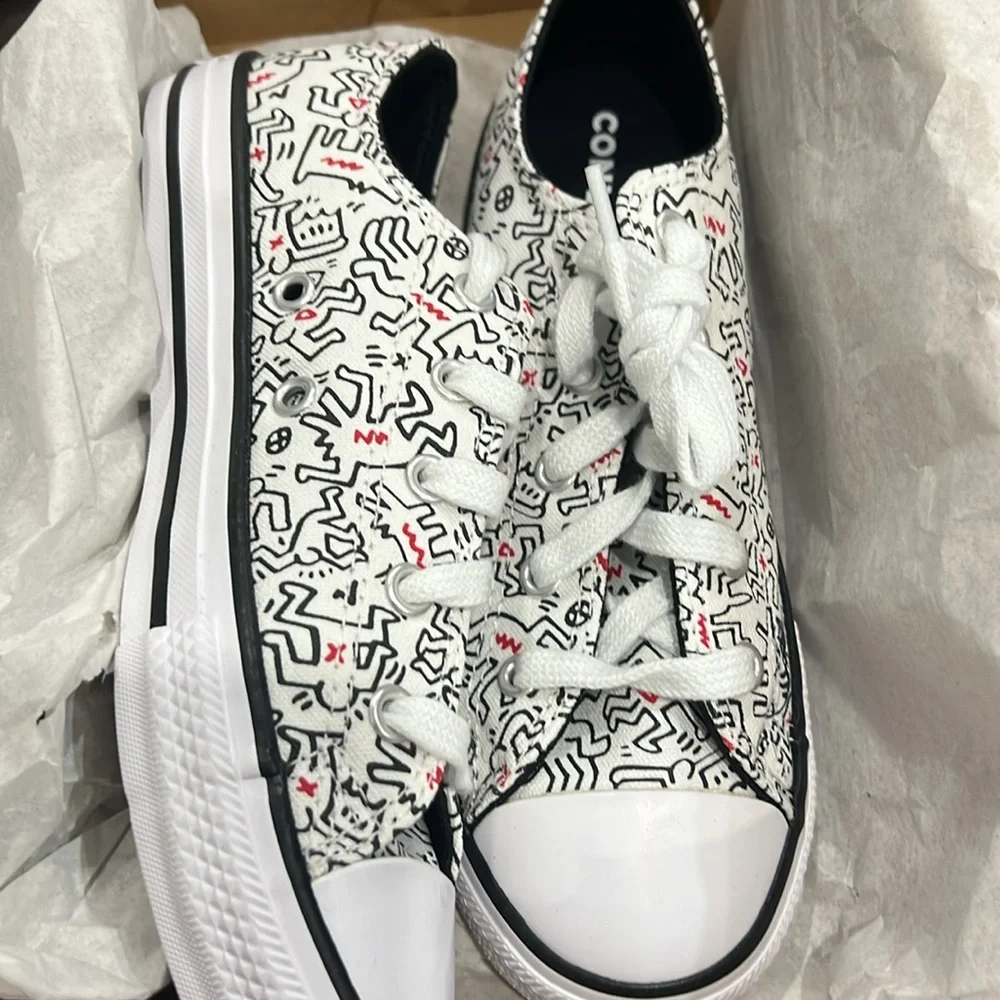 Converse Chuck Taylor All Star Ox Keith Haring Size 2 Youth